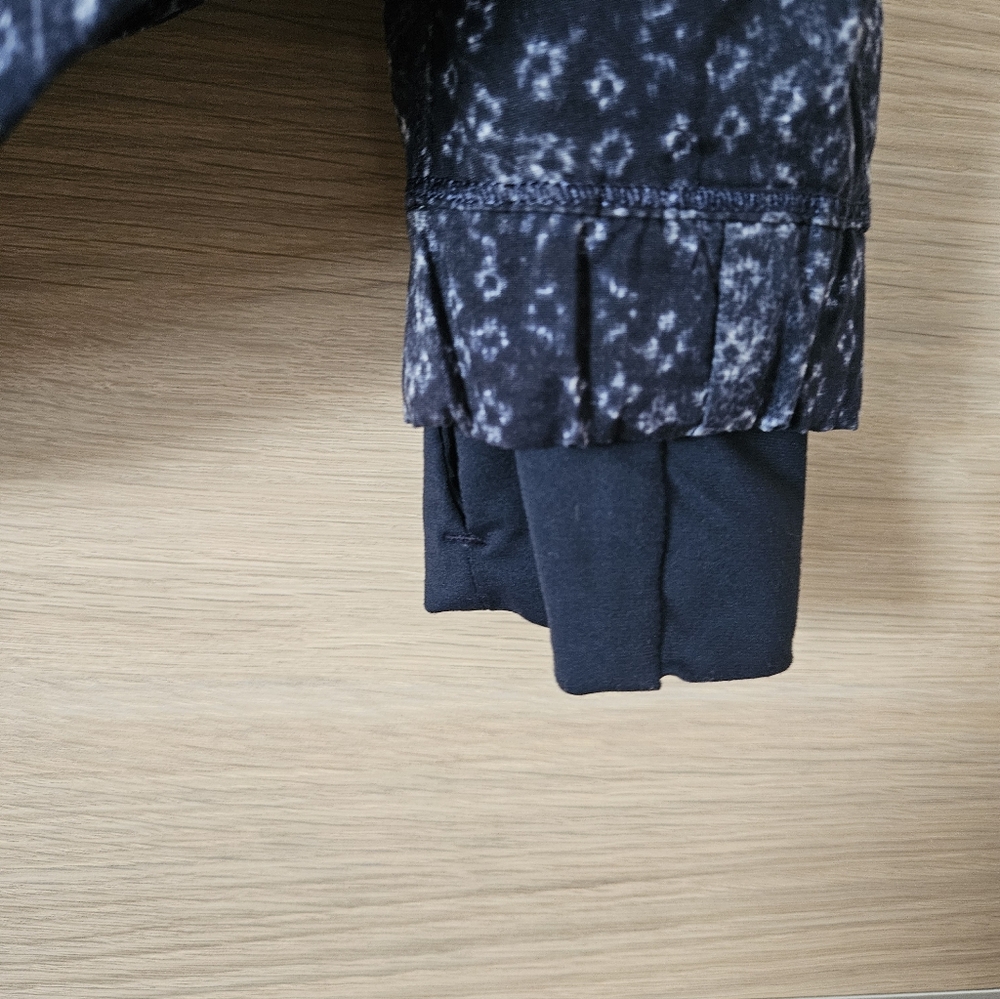 Lululemon Spring Forward Jacket Women 8 Kanoko Twist Inkwell Ghost Navy Hooded - Picture 2 of 12